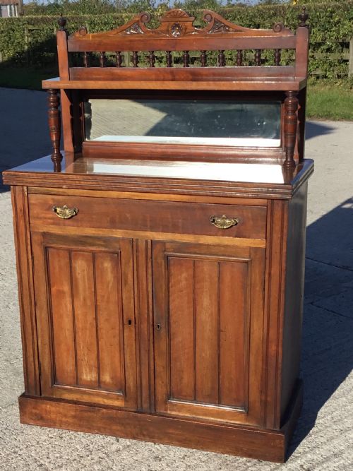 Victorian Red Walnut Chiffonier
