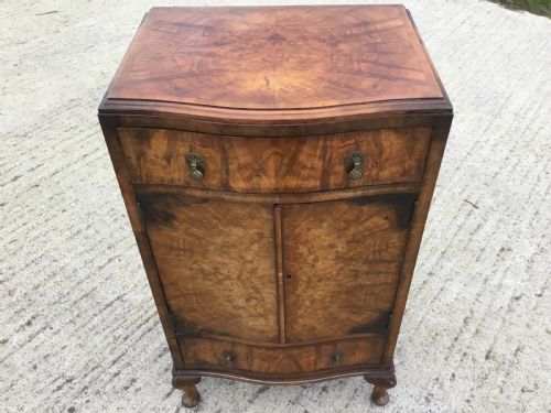 Side Cabinet in Burr Walnut (Hamptons, London)