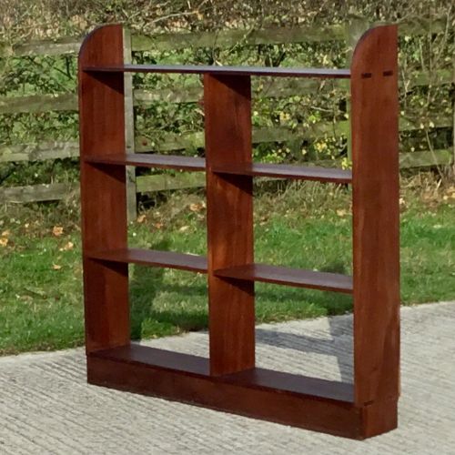 Attractive Hardwood Open Shelf Bookcase