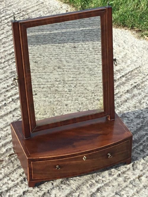 Compact Georgian Period Dressing Mirror