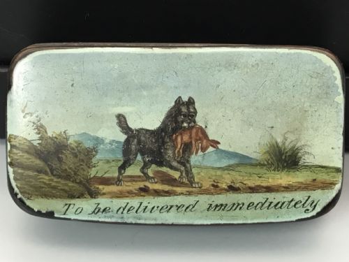 Rare Georgian Pocket Snuff Box