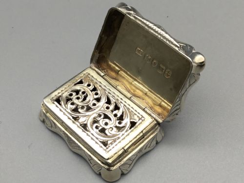 Silver Vinaigrette by Edward Smith