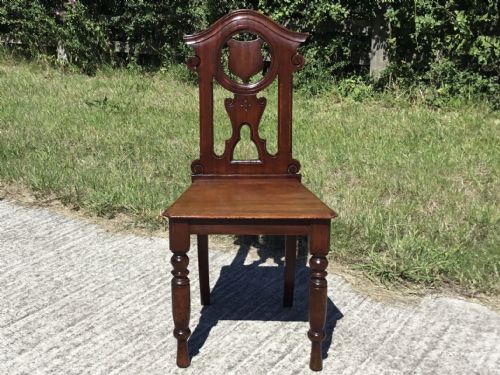 Victorian Shield Panel Hall Porters Chair