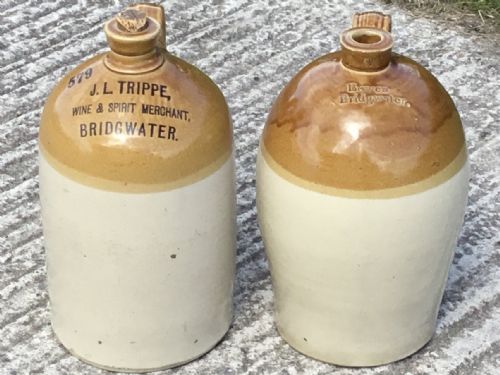 Two X Two Gallon Cider Jars