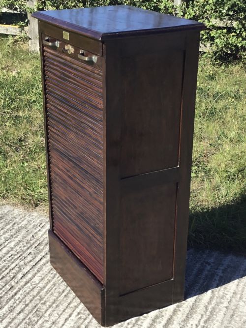 Tambour Front Filing Cabinet