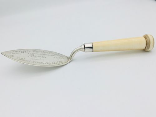 1887 Ceremonial Foundation Trowel