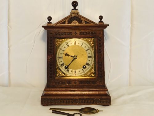 Oak Case Mantel Clock
