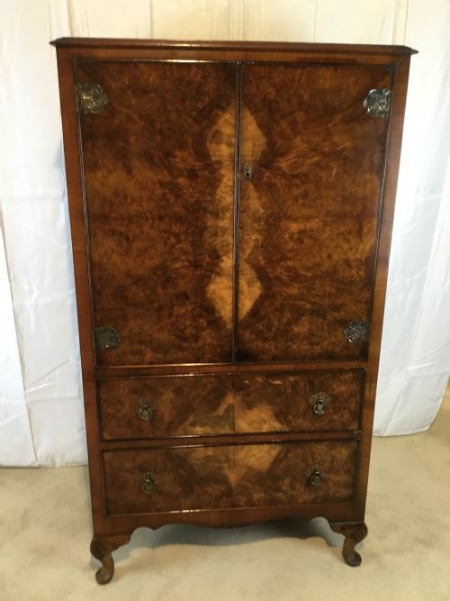 Walnut Side Cabinet