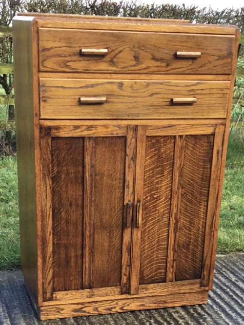 Light Oak Side Cabinet