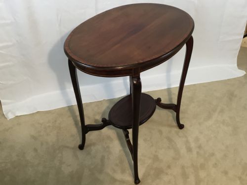 Edwardian Inlaid Occasional Table