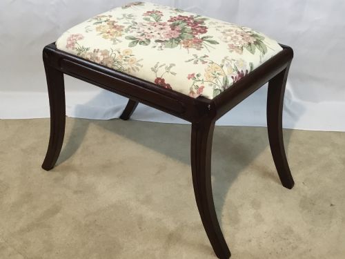Regency Mahogany Stool