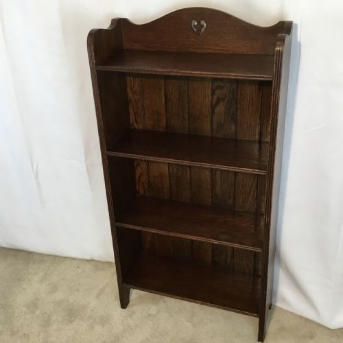 Neat Oak Arts & Crafts Bookcase