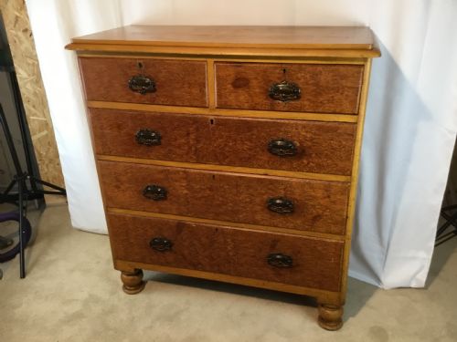 Victorian Painted Pine Chest of Drawers