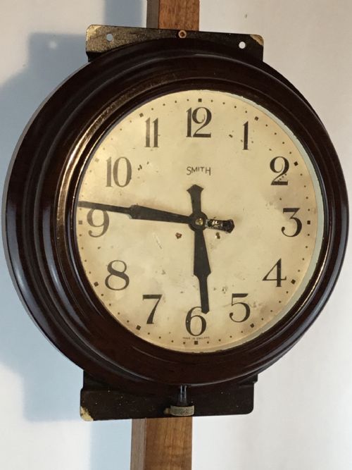 Smiths Bakelite Ww2 Military Wall Clock