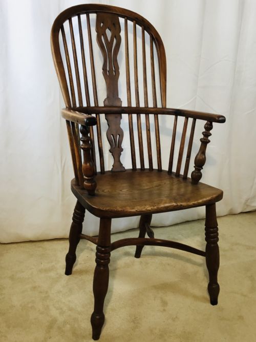 YEW ELM WINDSOR CHAIR CIRCA 1850 - ADDITIONAL PHOTO 1