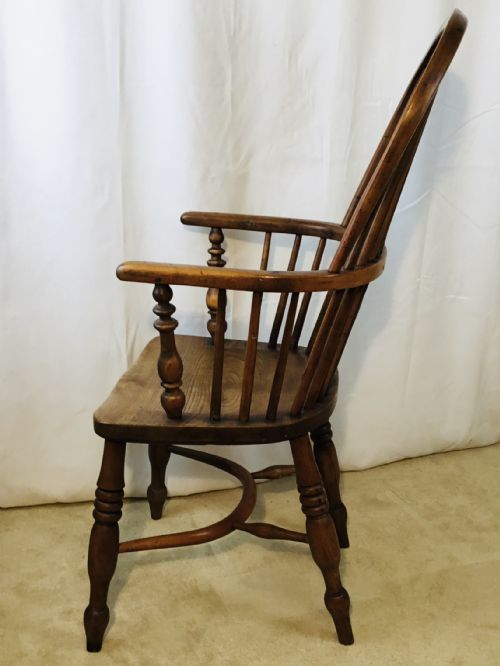 YEW ELM WINDSOR CHAIR CIRCA 1850 - ADDITIONAL PHOTO 2