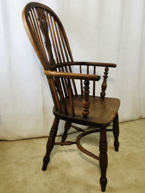 YEW ELM WINDSOR CHAIR CIRCA 1850 - ADDITIONAL PHOTO 5