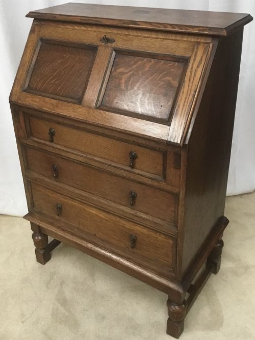 Oak Fall Front Bureau