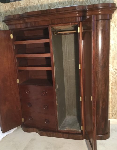 FABULOUS MID VICTORIAN COMPACTUM WARDROBE - ADDITIONAL PHOTO 2