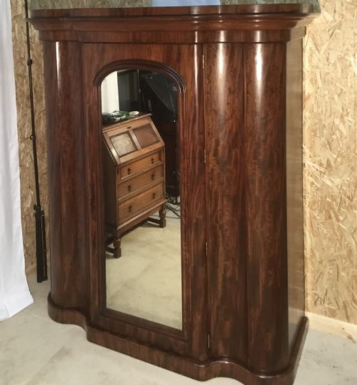 FABULOUS MID VICTORIAN COMPACTUM WARDROBE - ADDITIONAL PHOTO 7