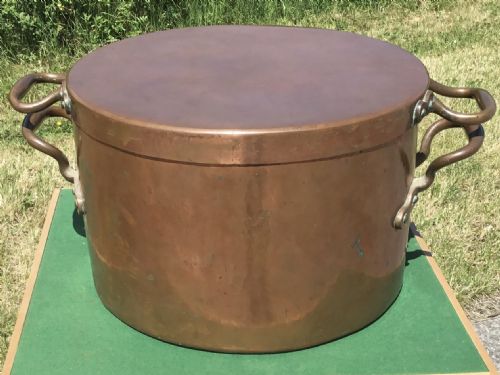 Georgian Copper Mansion Size Stockpot