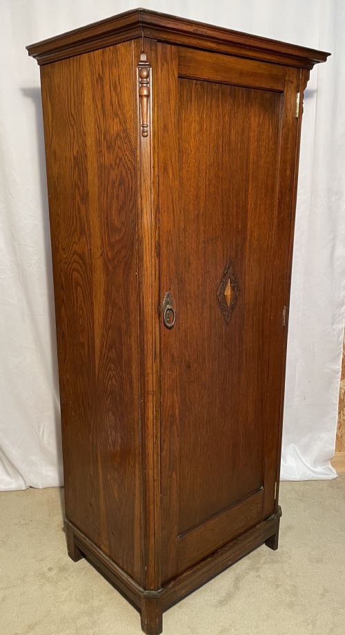 Oak Hall Cupboard with Shelves