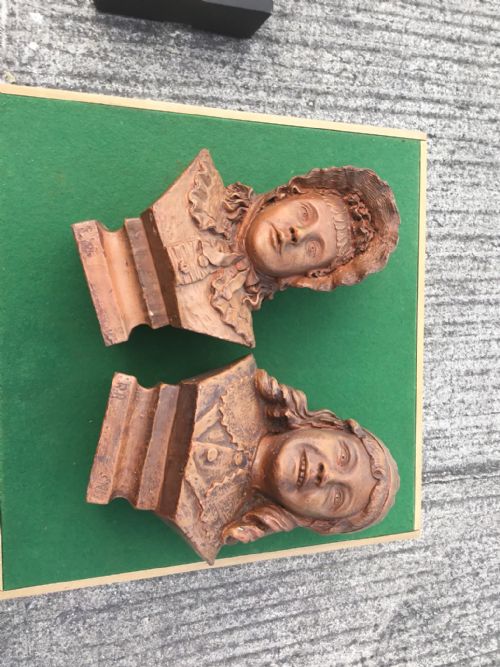TWO 19TH CENTURY TERRACOTTA BUSTS - ADDITIONAL PHOTO 8