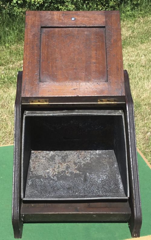 VICTORIAN BRASS FIGURED COAL PURDONIUM - ADDITIONAL PHOTO 4