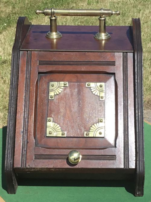 VICTORIAN BRASS FIGURED COAL PURDONIUM - ADDITIONAL PHOTO 8