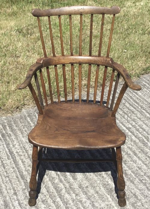 Antique Country Stickback Windsor Chair
