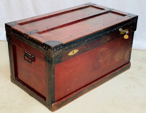 The Marshall Zinc Lined Campaign Trunk