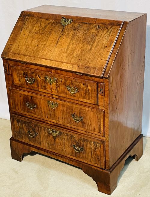 Georgian Walnut Country Bureau