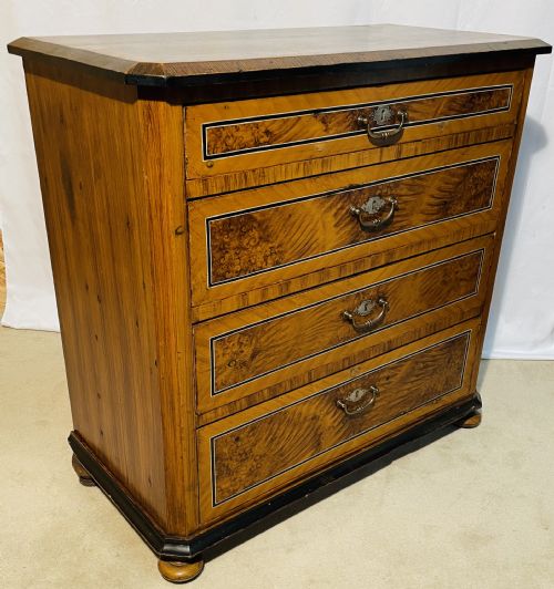 Victorian French Painted Pine Chest of Drawers