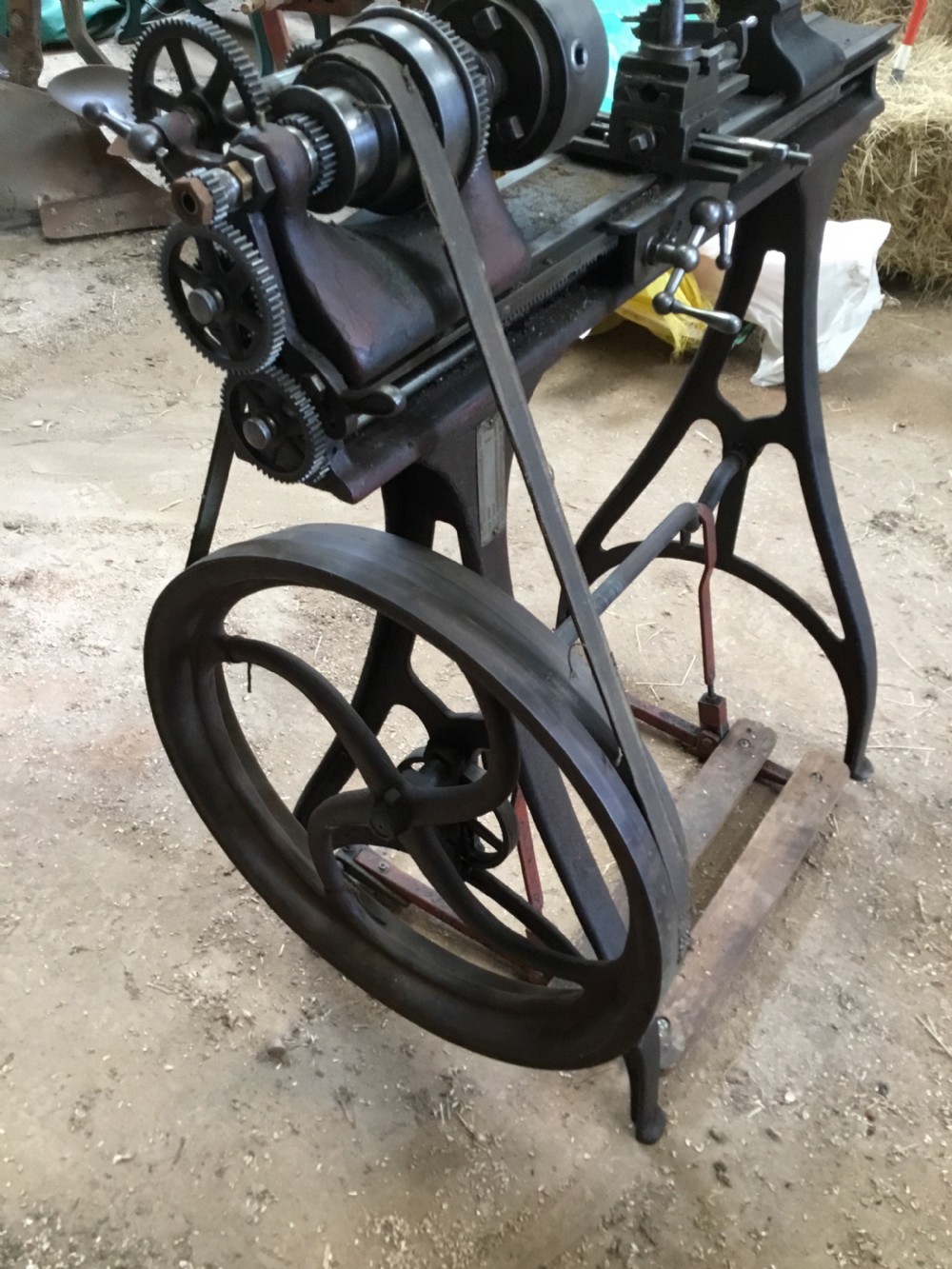 American Treadle Lathe 1890 View II
