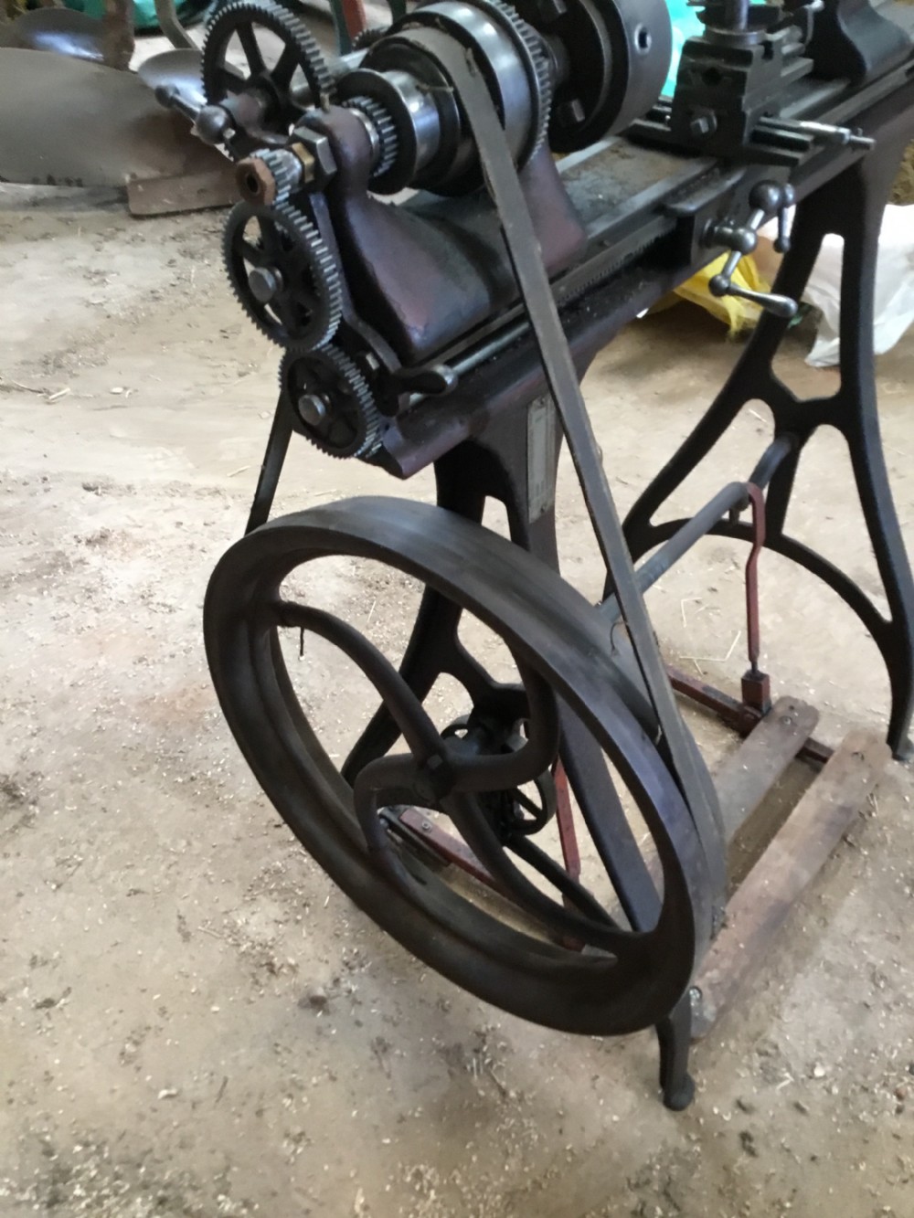 American Treadle Lathe 1890 View IV