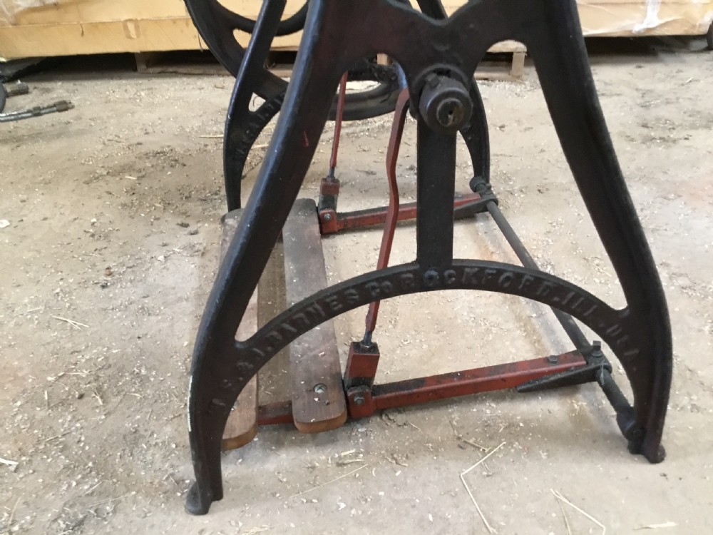American Treadle Lathe 1890 View V