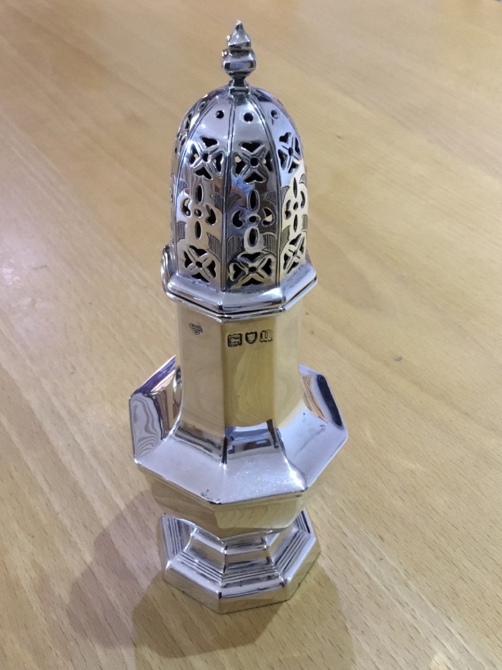 Fine Quality London Silver Sugar Caster