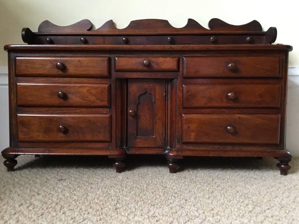Fabulous Victorian Apprentice Cabinet in Mahogany  View II