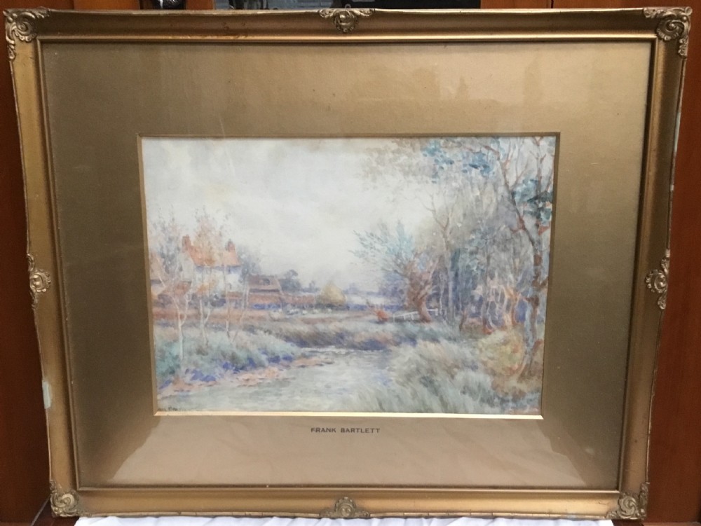 Pair Watercolours by Frank Bartlett View II