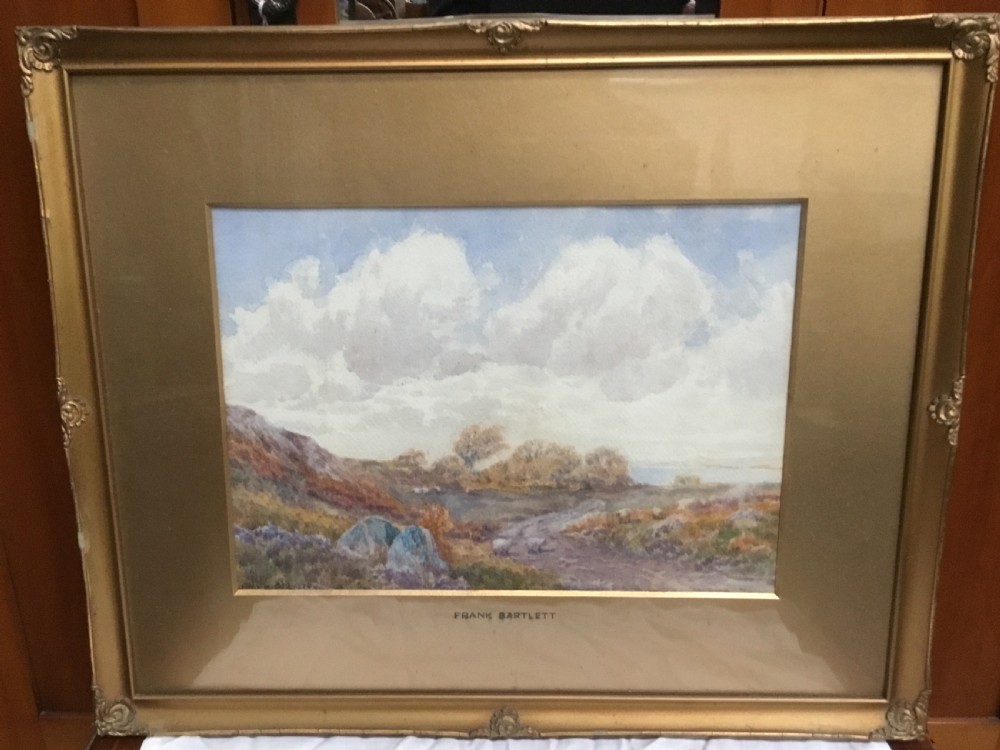 Pair Watercolours by Frank Bartlett View IV