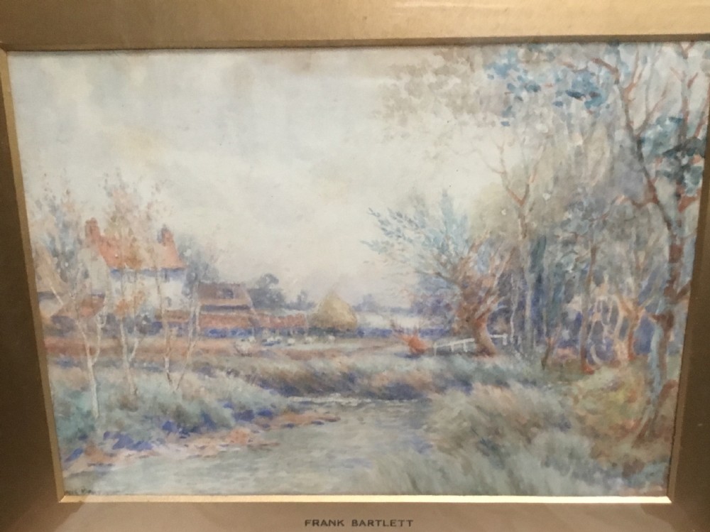 Pair Watercolours by Frank Bartlett View V