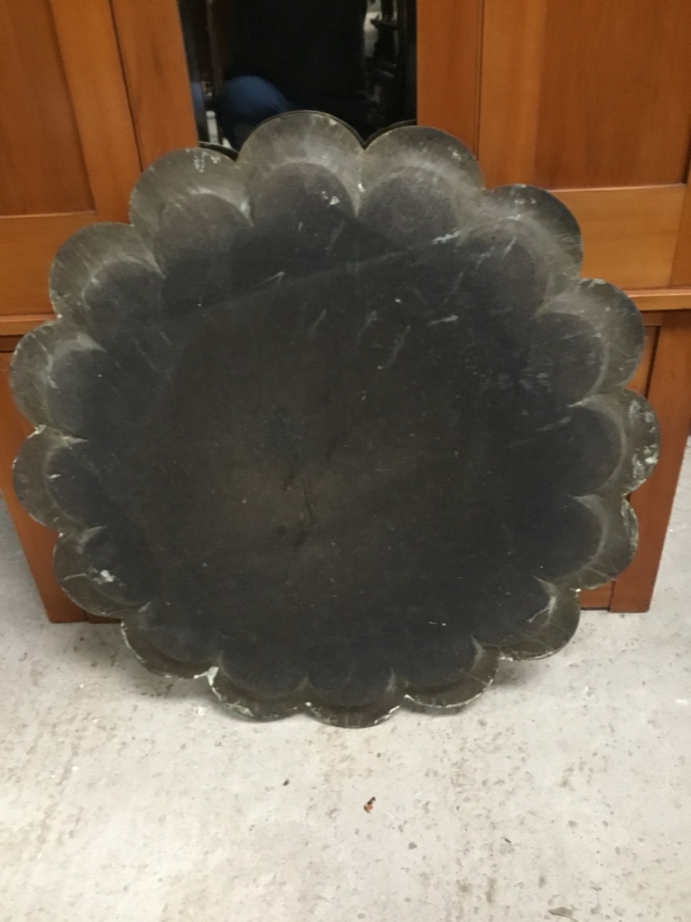 Fascinating Brass Banares Tray & Stand View VII