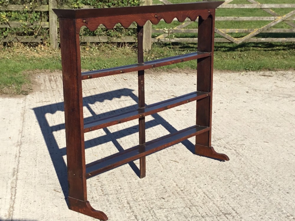 Oak Dresser Rack 