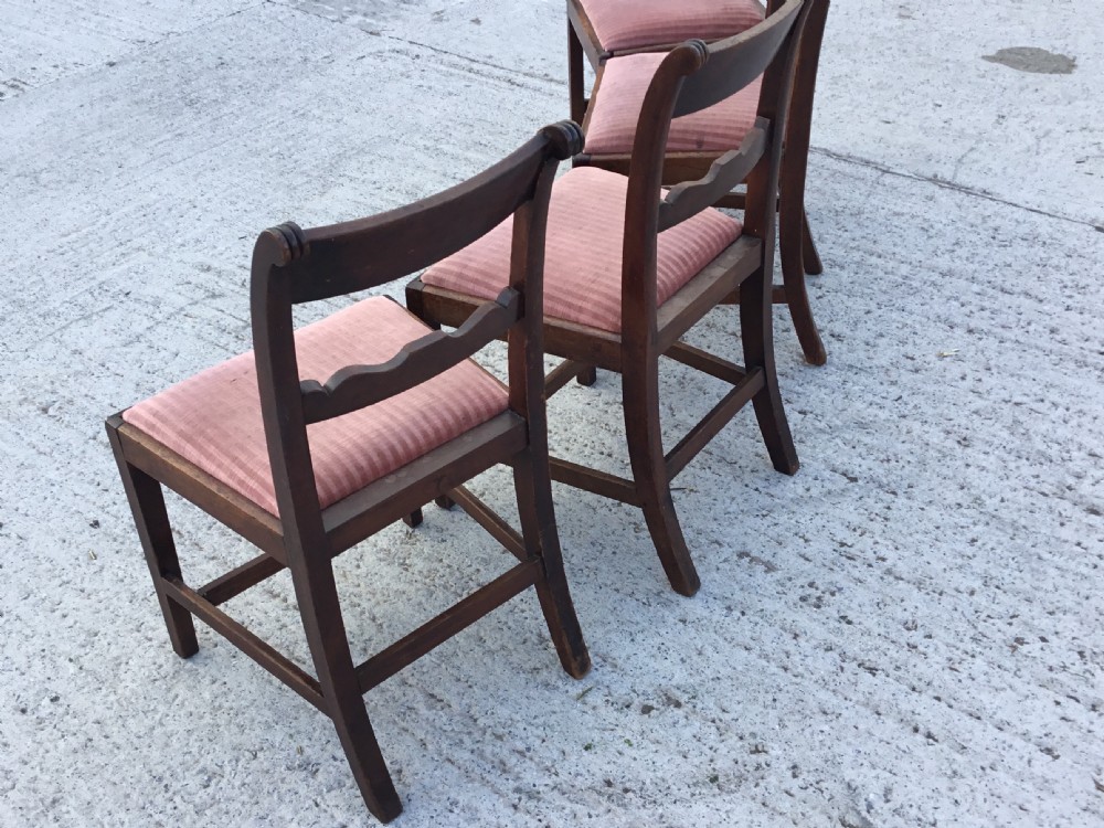 Set of Four Early 19th Century Country Chairs View VI