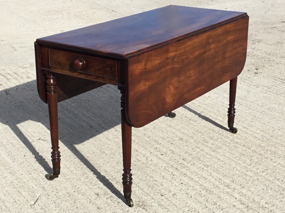 Mahogany Pembroke Tea Table 