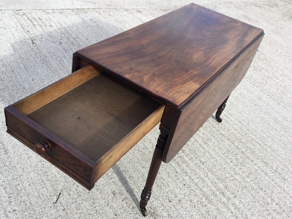 Mahogany Pembroke Tea Table  View II