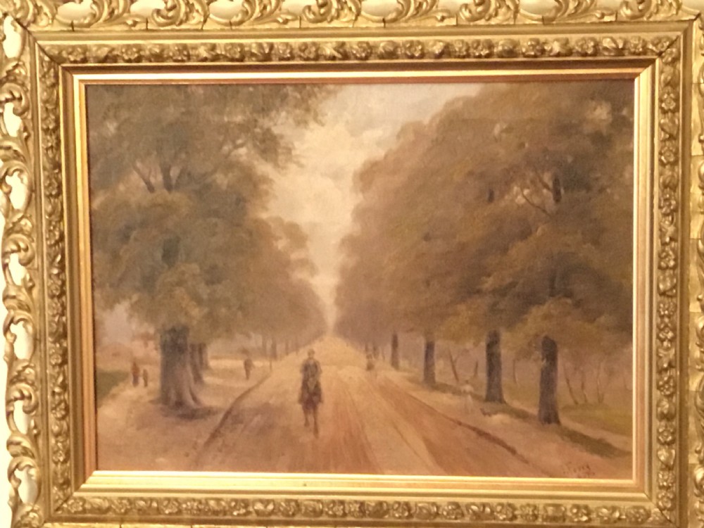 The Avenue, Southampton, 1907. Oil by J Ferry. View VII