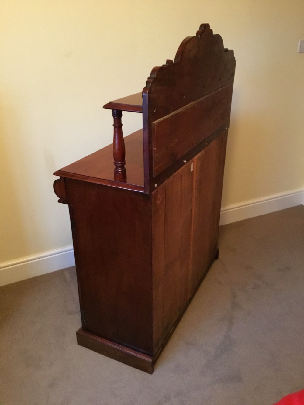 Classic Victorian Mahogany Chiffonier or Side Cabinet View VI
