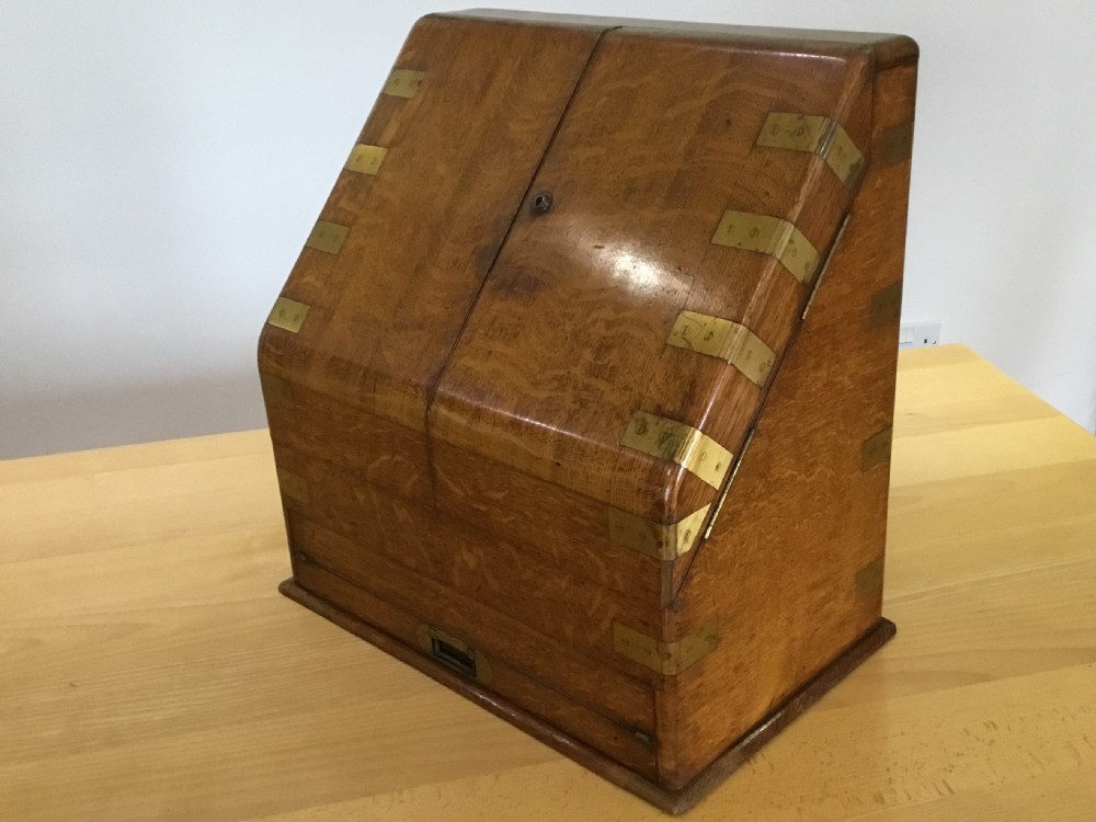 Top Quality Campaign Correspondence Cabinet by Parkins & Gotto, London  View II