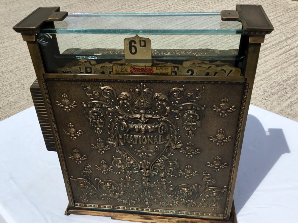 Victorian National Shop Till in Ornate Brass View VI